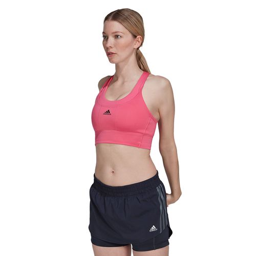 TOP DEPORTIVO ADIDAS DE RUNNING CON BOLSILLOS SOPORTE MEDIO DE MUJER