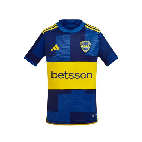 CAMISETA OFICIAL ADIDAS BOCA JUNIORS 23/24 DE NIÑO