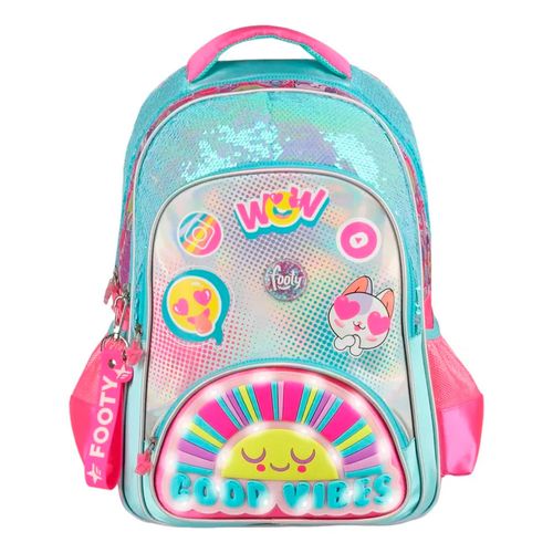 MOCHILA FOOTY SUNSHINE CON LED DE NIÑO