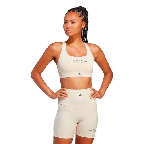 TOP DEPORTIVO ADIDAS SPORTS CLUB SOPORTE MEDIO DE MUJER