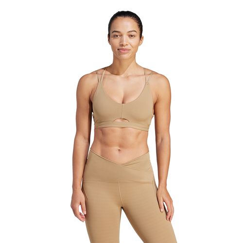 TOP DEPORTIVO ADIDAS YOGA STUDIO LUXE SOPORTE LIGERO DE MUJER