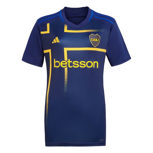 CAMISETA ALTERNATIVA ADIDAS BOCA JUNIORS DE MUJER