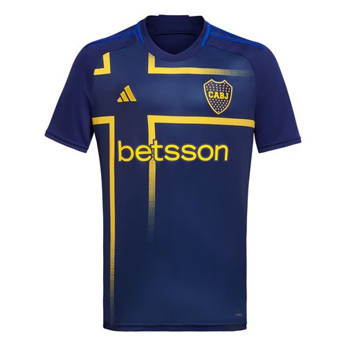 CAMISETA ALTERNATIVA ADIDAS BOCA JUNIORS DE HOMBRE