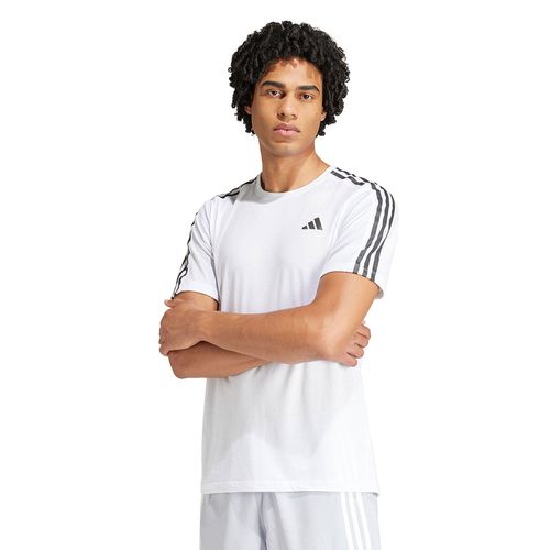 REMERA ADIDAS OWN THE RUN 3 TIRAS DE HOMBRE