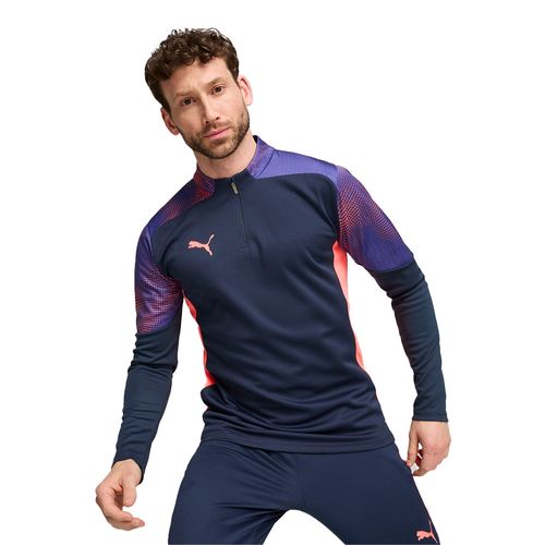 REMERA PUMA INDIVIDUALFINAL 1/4 ZIP HOMBRE