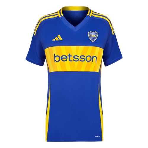 CAMISETA OFICIAL ADIDAS BOCA JUNIORS HOME MUJER