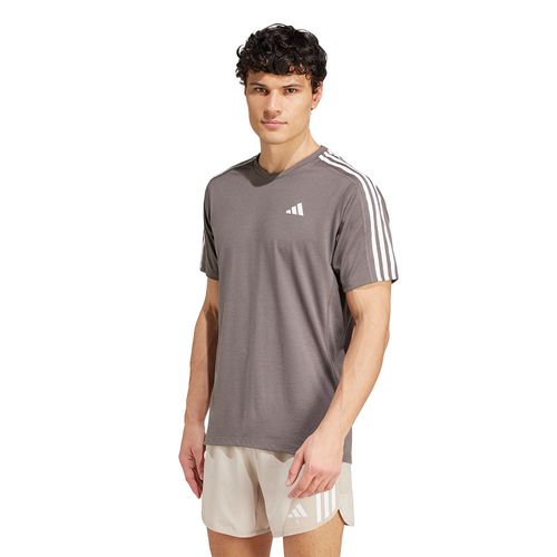 REMERA ADIDAS OWN THE RUN 3 TIRAS HOMBRE