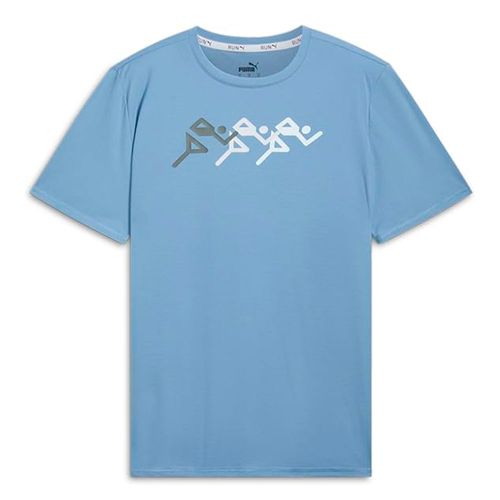 REMERA PUMA RUN FAVORITE GRAPHIC HOMBRE