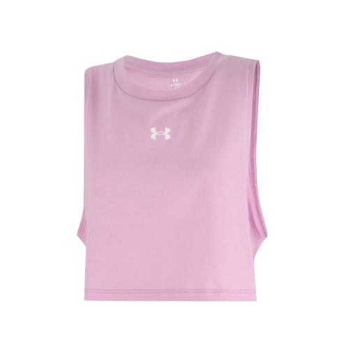 MUSCULOSA UNDER ARMOUR CROPPED MUJER