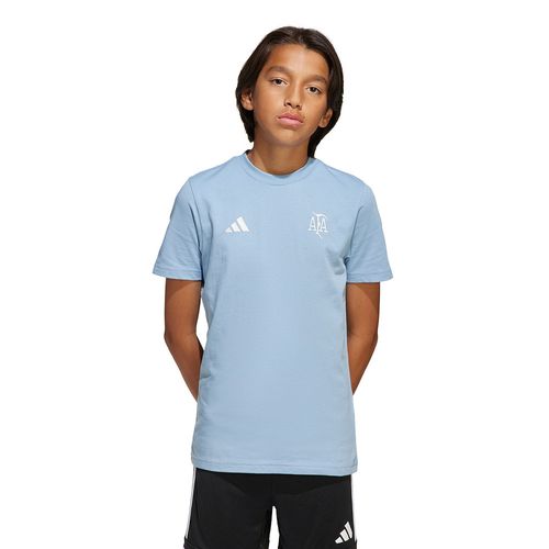 Remera Adidas Performance AFA SELECCIÓN ARGENTINA 50 ANIVERSARIO  NIÑOS