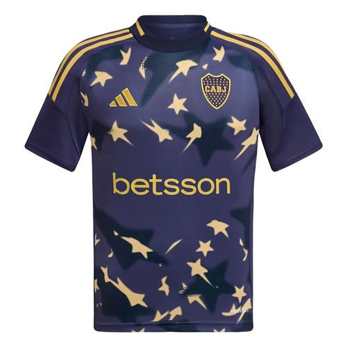Camiseta Alternativa Adidas performance BOCA JUNIORS NIÑOS