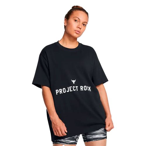 Remera UNDER ARMOUR PROJECT ROCK CAMPUS Q3 MUJER