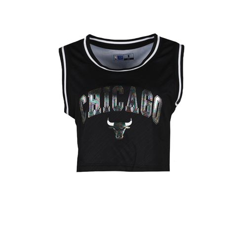 CAMISETA NBA FRONT HOLOGRAPHIC CHICAGO BULLS MUJER