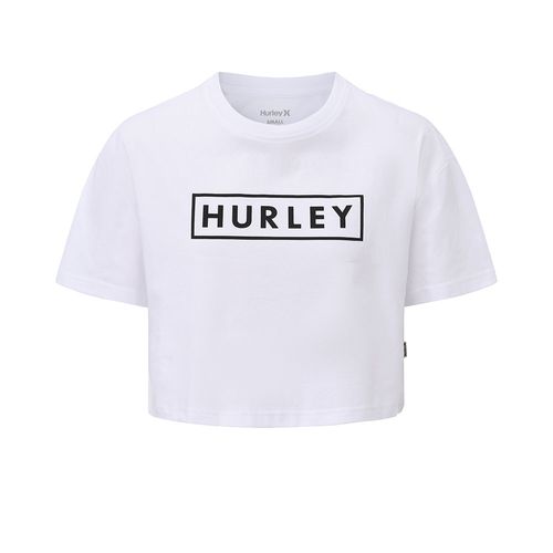 REMERA HURLEY BLOCKED LOGO MUJER