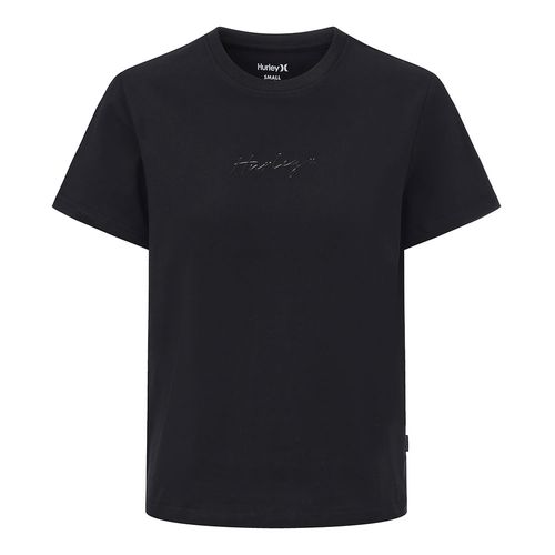 REMERA HURLEY SCRIPT MUJER