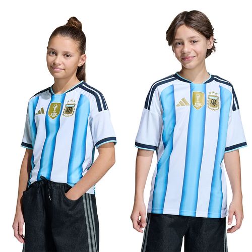 CAMISETA OFICIAL ADIDAS PERFORMANCE SELECCIÓN ARGENTINA AFA HOME NIÑOS