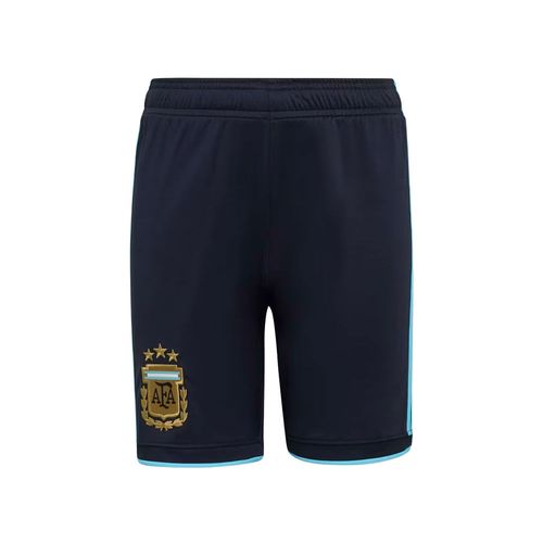 SHORT OFICIAL ADIDAS PERFORMANCE SELECCIÓN ARGENTINA AFA HOME NIÑOS