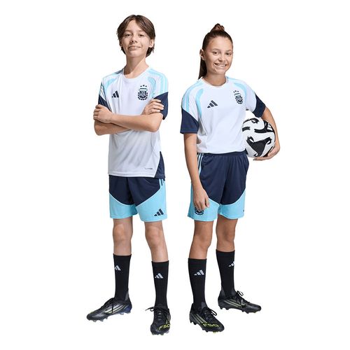 SHORT ADIDAS PERFORMANCE SELECCIÓN ARGENTINA AFA TRAINING TIRO 26 NIÑOS