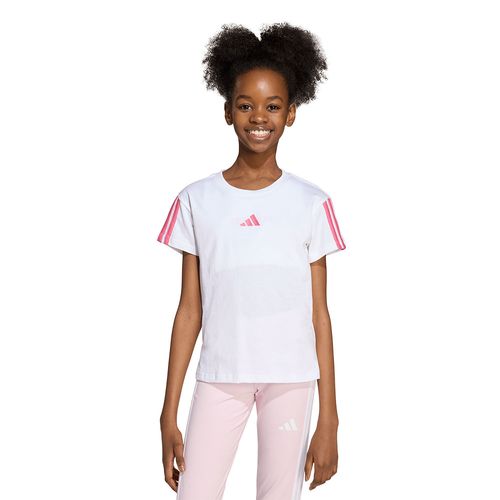 Remera Adidas Performance ESSENTIALS 3 TIRAS NIÑOS