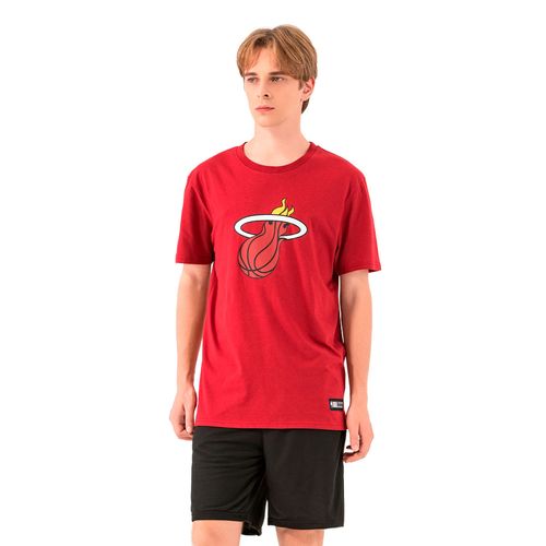 REMERA NBA BASIC PRIMARY MIAMI HEAT HOMBRE