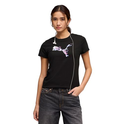 REMERA PUMA GRAPHICS FLORAL MUJER