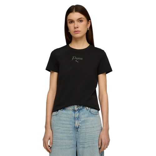 REMERA PUMA ESSENTIALS SCRIPT MUJER