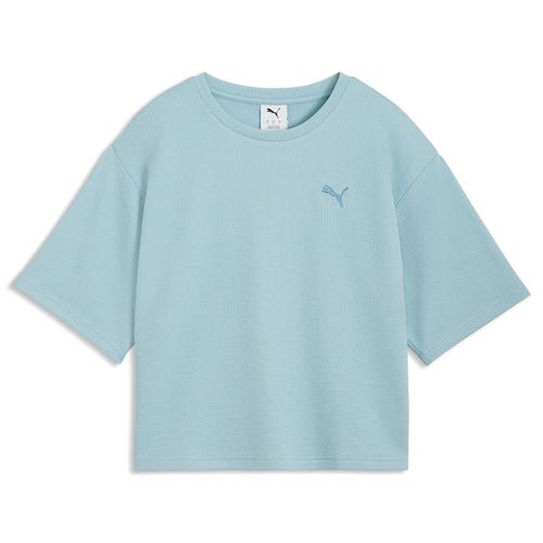 REMERA PUMA ESS ELEVATED RELAXED MUJER