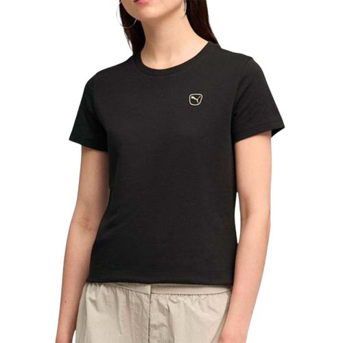 REMERA PUMA ESSENTIALS ELEVATED MUJER