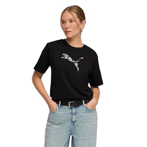 REMERA PUMA ESSENTIALS GRAPHIC ANIMAL MUJER
