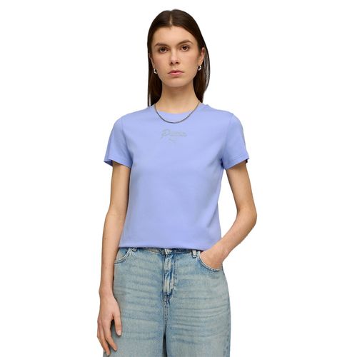 REMERA PUMA ESS SCRIPT MUJER
