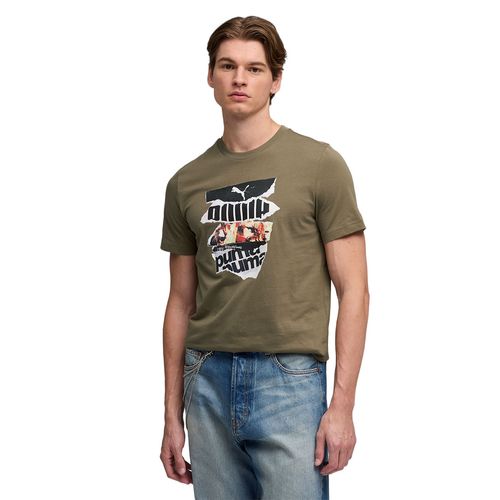 REMERA PUMA GRAPHIC PHOTOPRINT HOMBRE