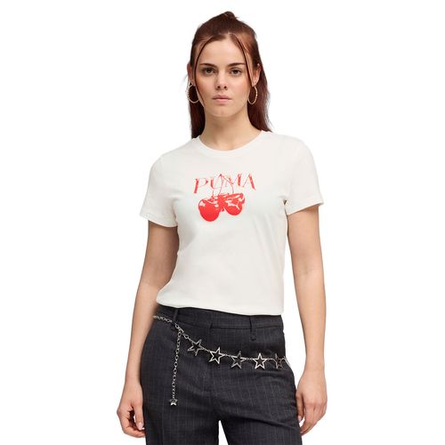 REMERA PUMA GRAPHICS CHERRY MUJER