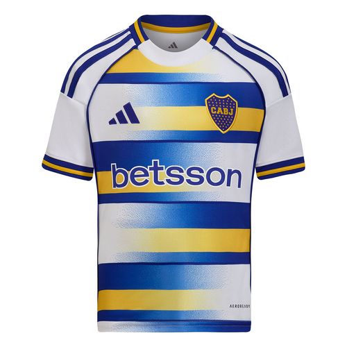 CAMISETA ALTERNATIVA ADIDAS PERFORMANCE BOCA JUNIORS 3ER UNIFORME NIÑOS