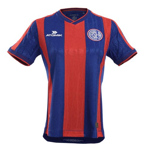 CAMISETA OFICIAL ATOMIK SAN LORENZO HOME MUJER