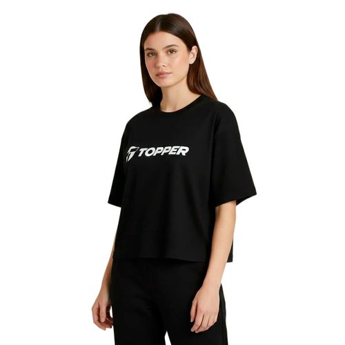 REMERA TOPPER LOOSE MUJER