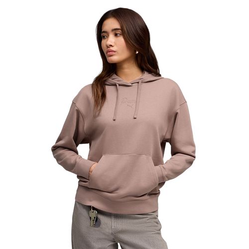 BUZO PUMA ESSENTIALS SCRIPT COMFORT MUJER