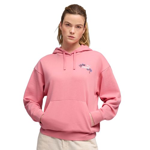 BUZO PUMA ESSENTIALS NATURE 2.0 COMFORT GRAPHIC MUJER