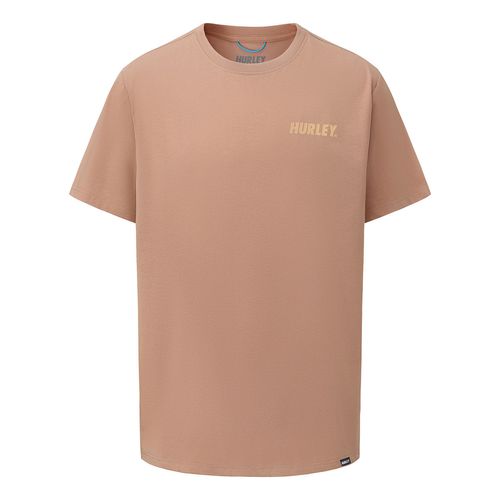 REMERA HURLEY WARM TAUPE HOMBRE