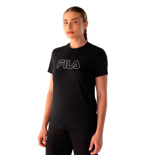 REMERA FILA REGULAR BASIC OUTLINE MUJER