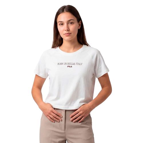 REMERA FILA  SLIM LETTER MUJER