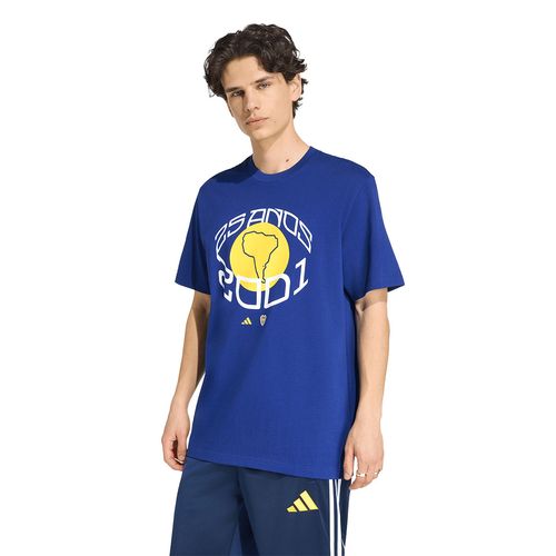 REMERA ADIDAS PERFORMANCE BOCA JUNIORS ANIVERSARIO HOMBRE