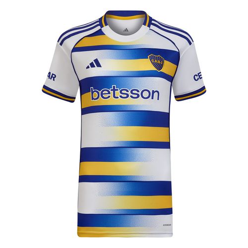REMERA ADIDAS PERFORMANCE BOCA JUNIORS TERCER UNIFORME 2026 MUJER