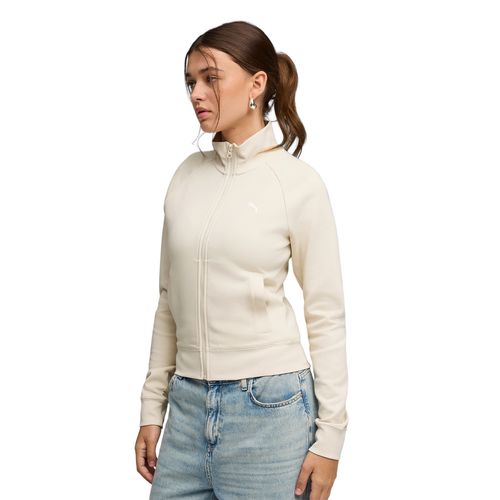 CAMPERA PUMA ESSENTIALS SLIM TRACK MUJER