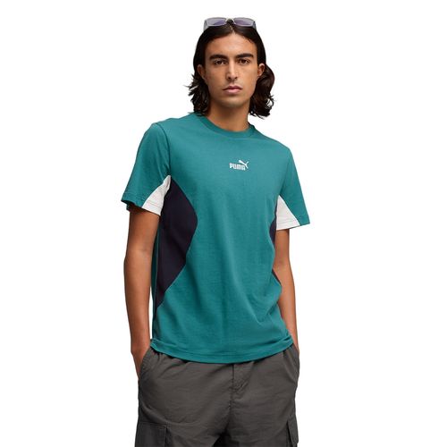 REMERA PUMA ESSENTIALS BLOCK HOMBRE