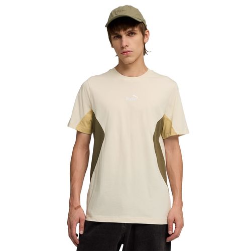 REMERA PUMA ESSENTIALS BLOCK HOMBRE