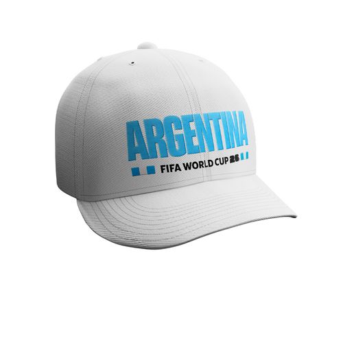 GORRA FIFA FANWEAR ROTW FAN CAP DAD CAP - WHITE1, ARGENTINA HOMBRE