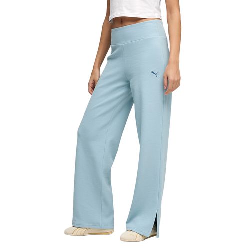 PANTALóN PUMA ESSENTIALS ELEVATED HIGH-WAIST STRAIG MUJER
