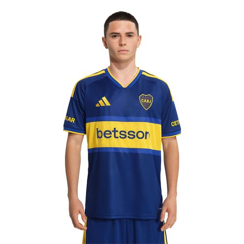 CAMISETA OFICIAL ADIDAS PERFORMANCE BOCA JUNIORS HOME HOMBRE