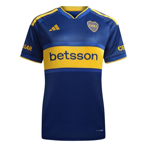 CAMISETA OFICIAL ADIDAS PERFORMANCE BOCA JUNIORS HOME MUJER