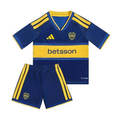 CONJUNTO DEPORTIVO ADIDAS PERFORMANCE BOCA JUNIORS HOME NIÑOS